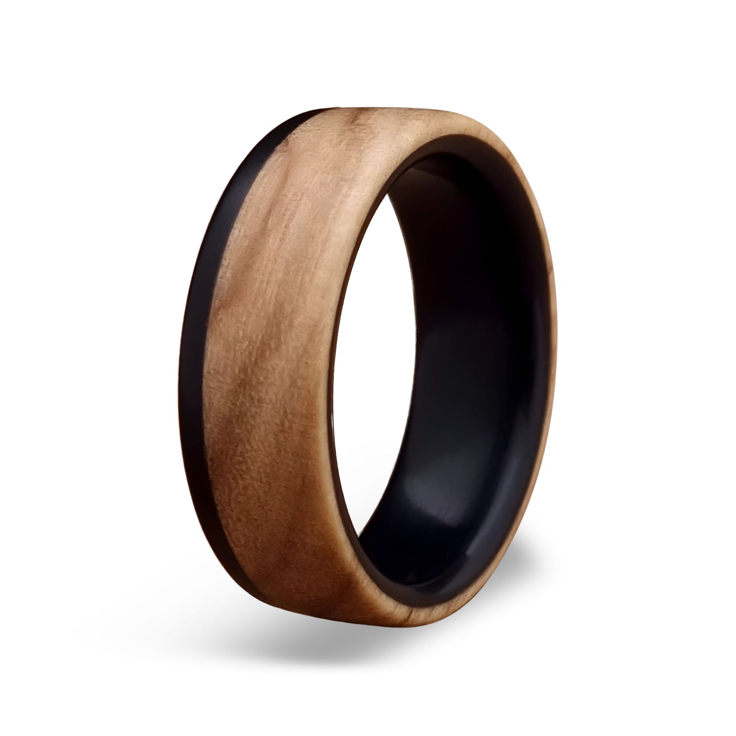 Buffalo Horn Ring - Wild Olive