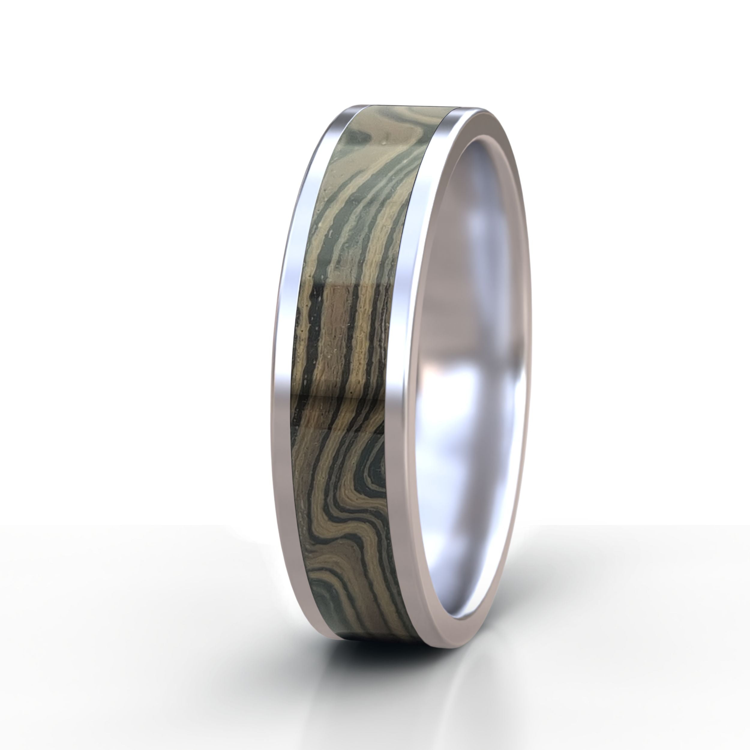 Engineered Material Ring - Bedrock - Stainless Steel – Bezalel