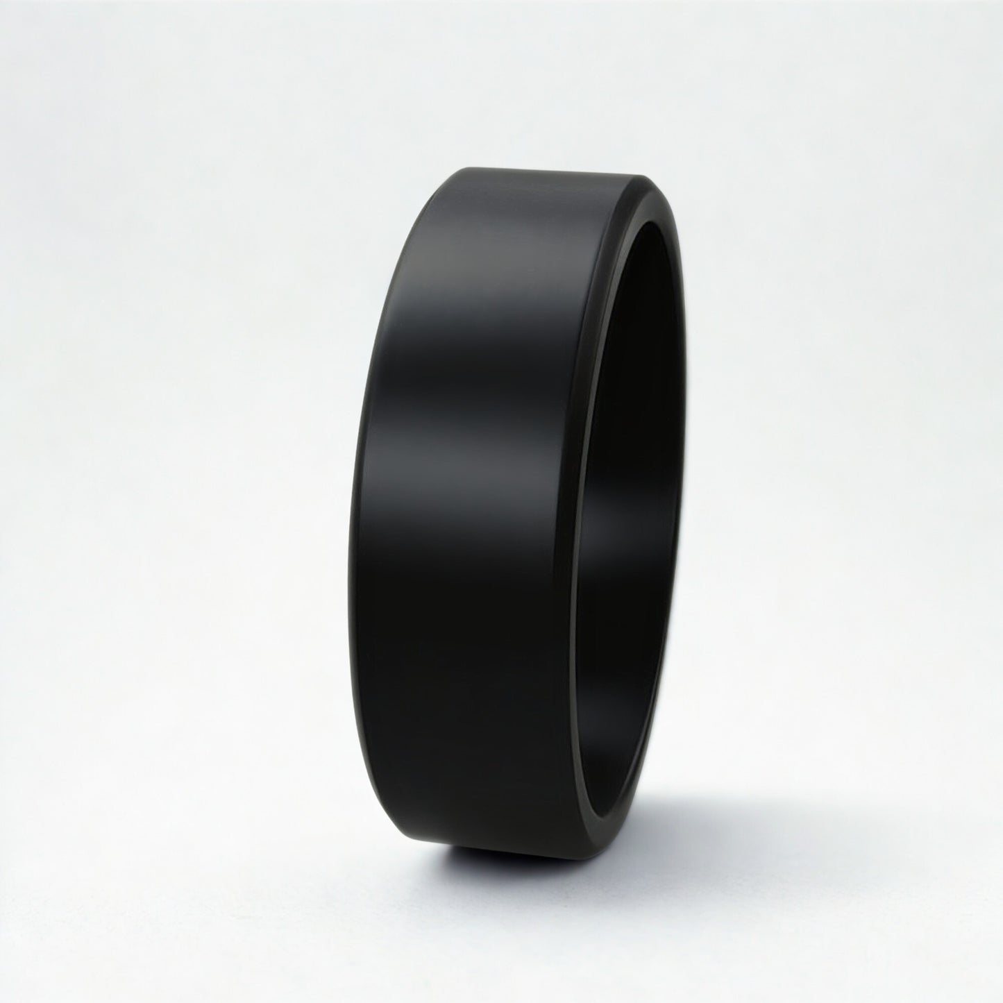 Black Zirconium Smooth Band
